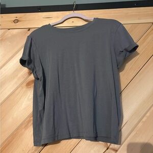 Rachel Zoe Charcoal Short Sleeve Tee